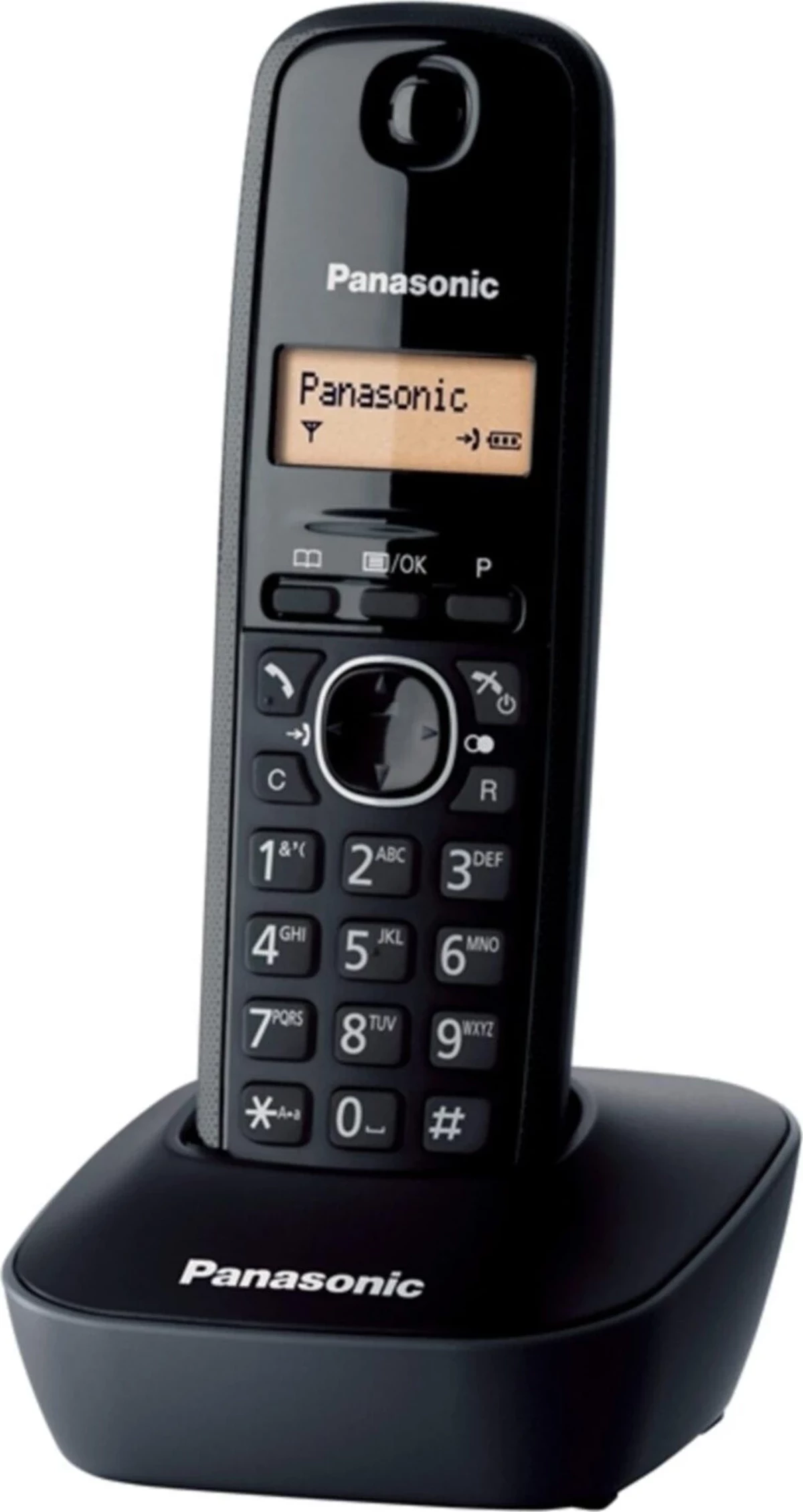 PANASONIC KX-TG1611 Kablosuz LCD Ekranlı Telefon Gri