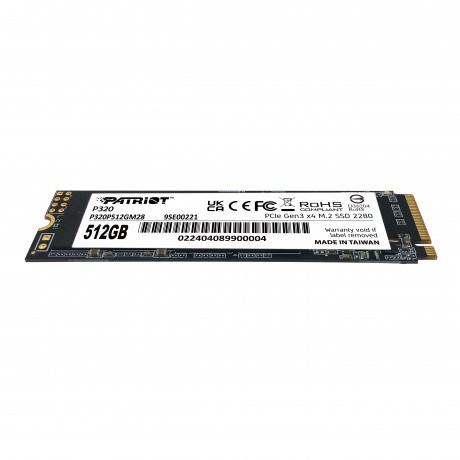 PATRIOT 512GB P320 P320P512GM28 3000-2200MB/s M2 NVME GEN3 Disk