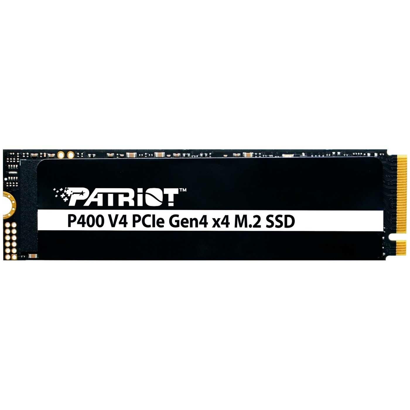 PATRIOT VP400 V4 2TB 6200/5200MB/s M2 PCIe GEN4 NVME SSD P400VP2TBM28H