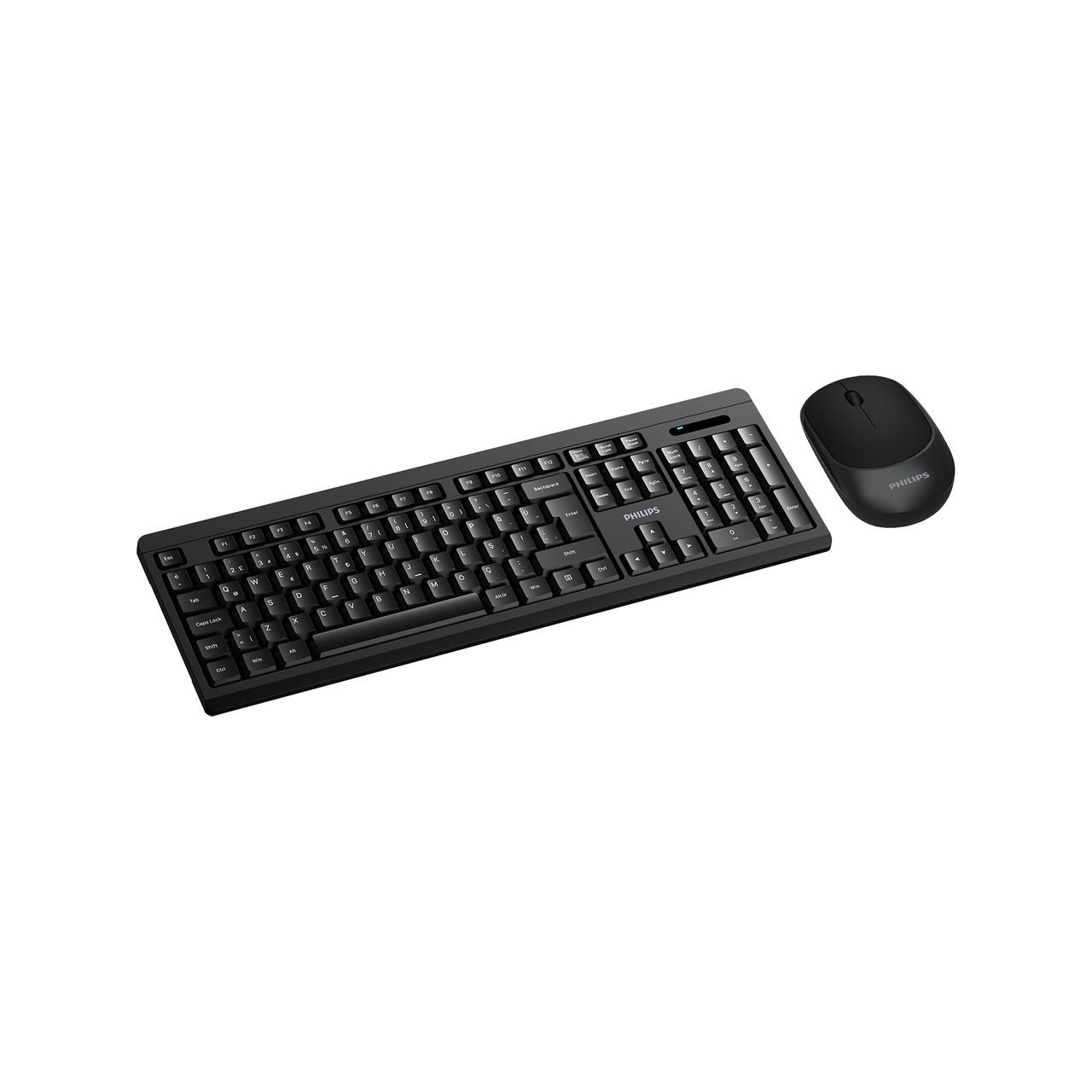 PHILIPS SPT6324 KABLOSUZ STANDART SİYAH Q KLAVYE+MOUSE
