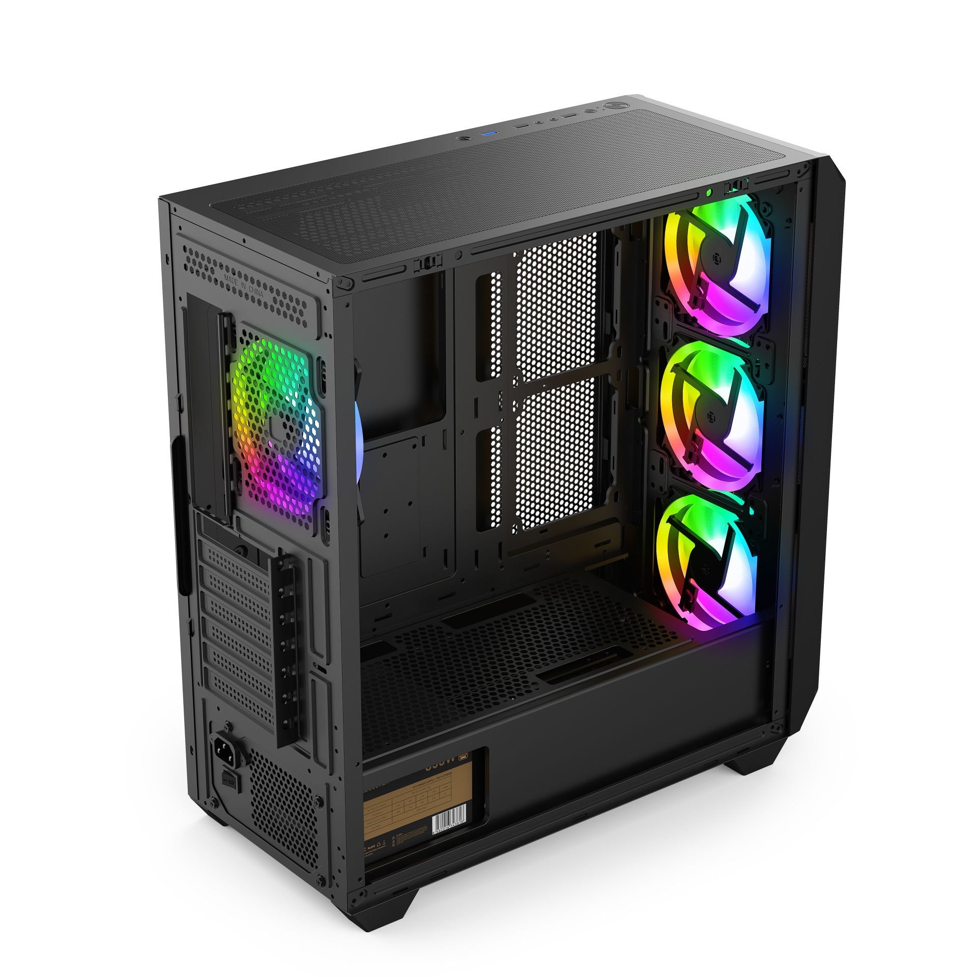 POWER BOOST JBST-GBE8501B 850W 80+ Bronze Siyah Mid Tower ATX Kasa