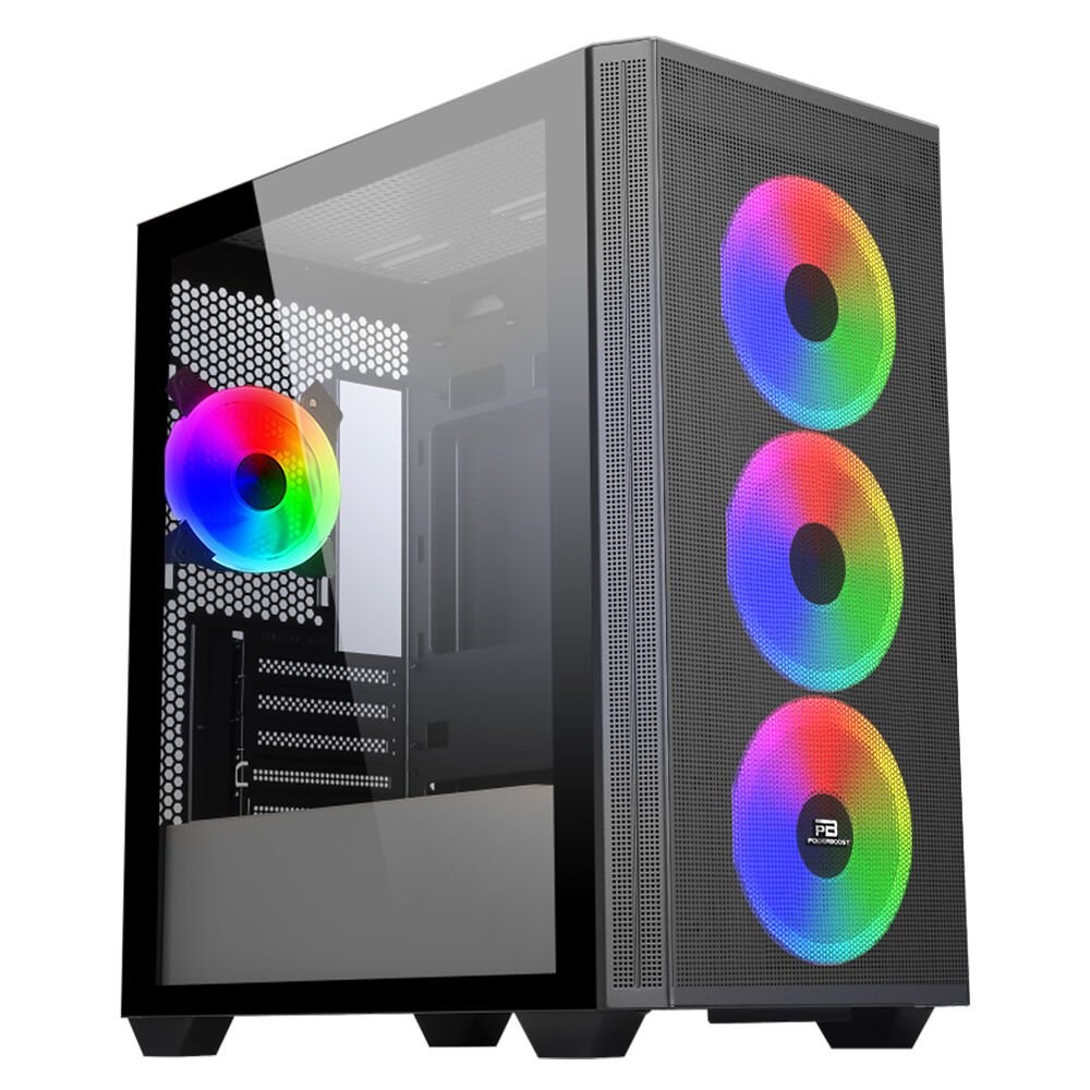 POWER BOOST JBST-PBP2252BB Powersız Siyah Mid Tower ATX Kasa