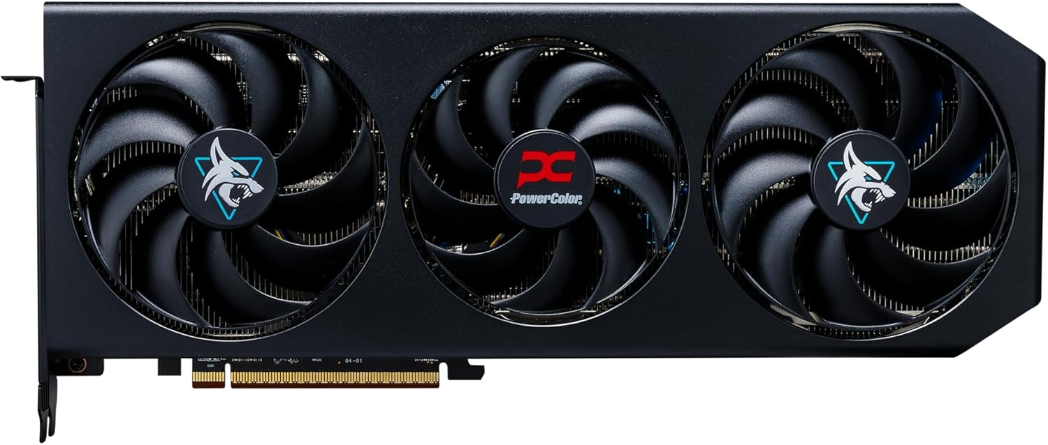 POWERCOLOR 16GB RX9070XT Reaper GDDR6 256bit HDMI DP PCIe 5.0