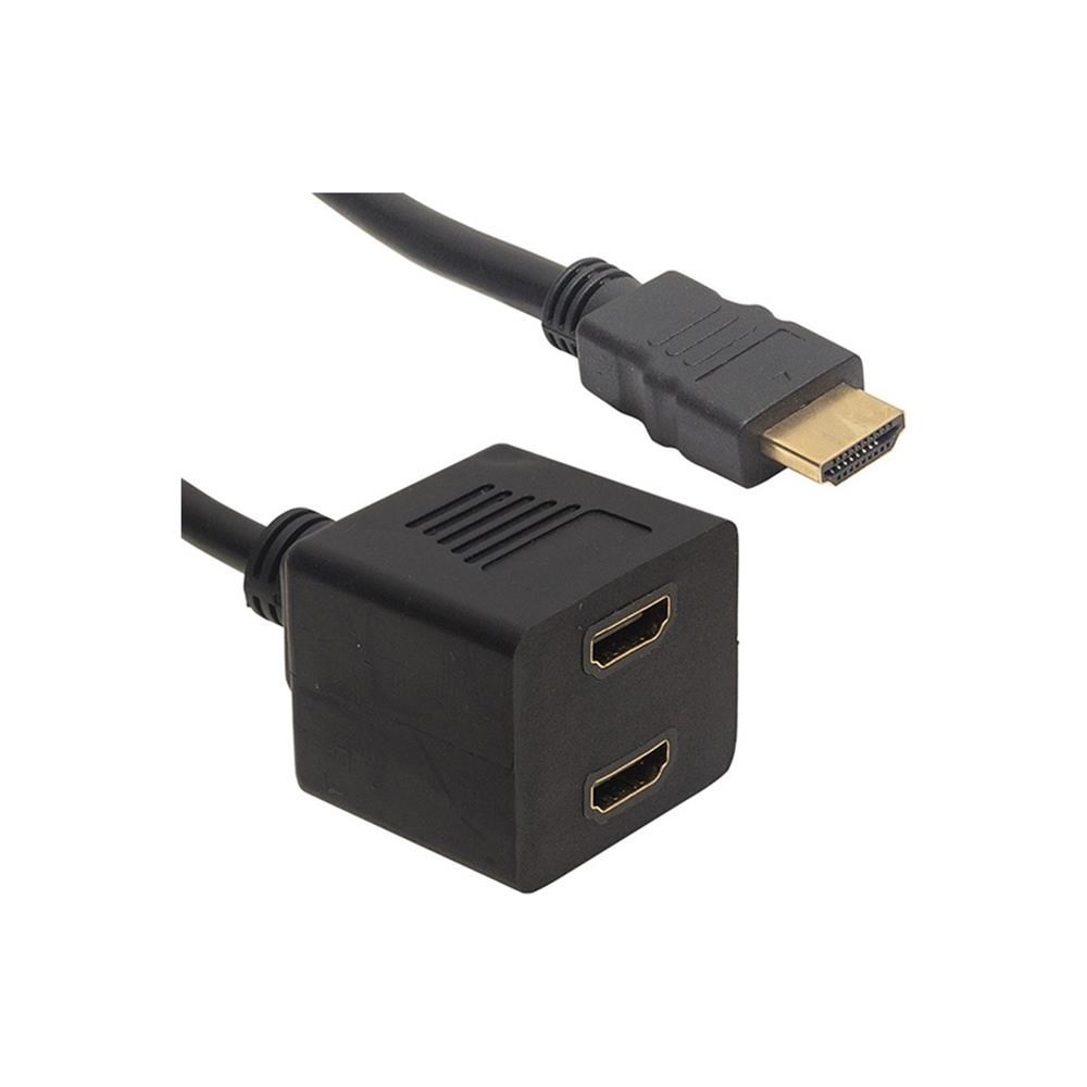 POWERMASTER 1 ERKEK 2 DİŞİ HDMI ÇOKLAYICI 30 CM KABLO - 31348