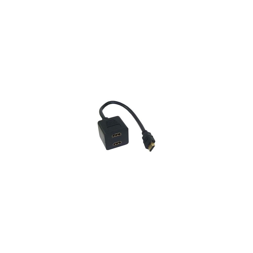 POWERMASTER 1 ERKEK 2 DİŞİ HDMI ÇOKLAYICI 30 CM KABLO - 31348