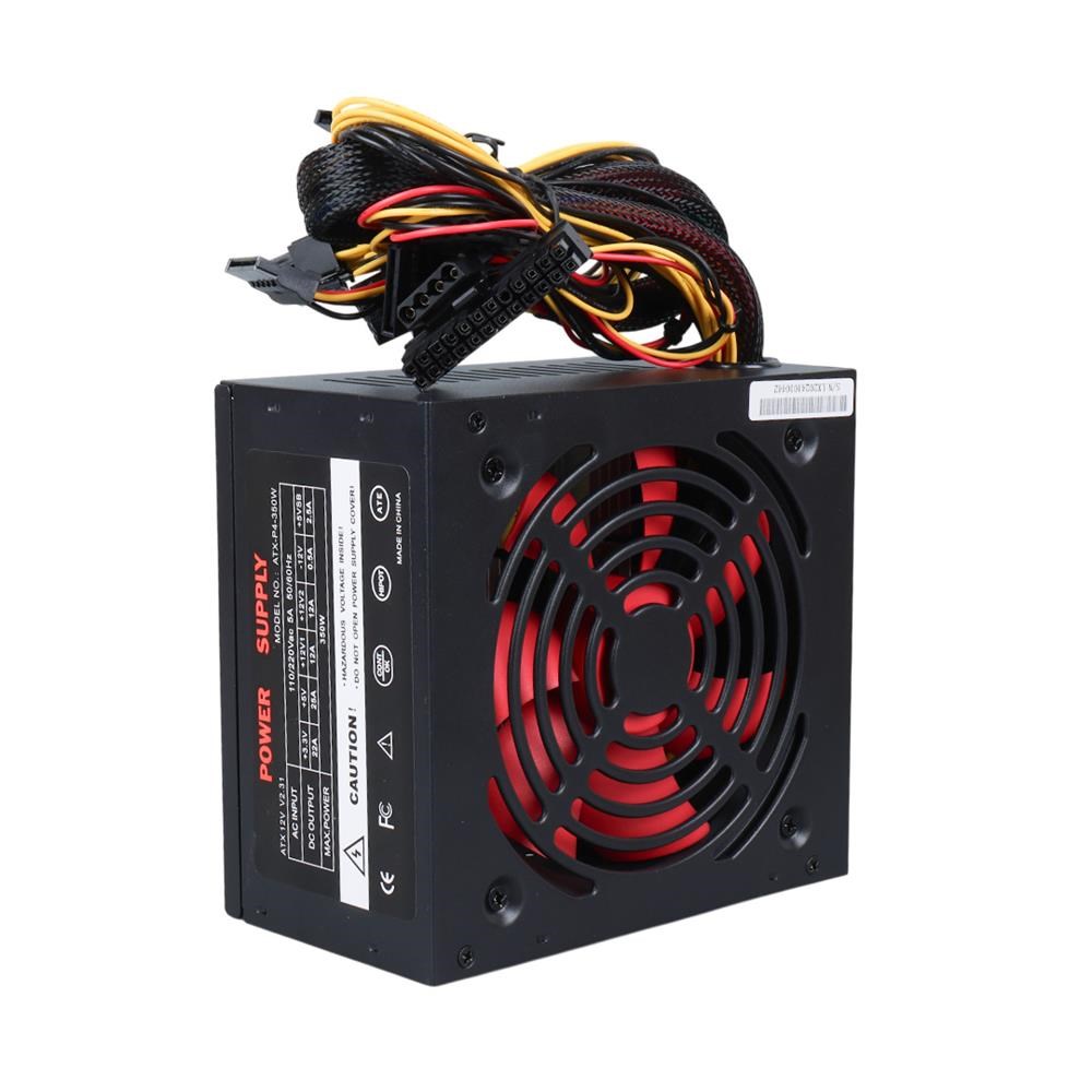 POWERMASTER ATX-P4-350W 12V V2.3 20+4 PIN 350 WATT PEAK POWER SUPPLY