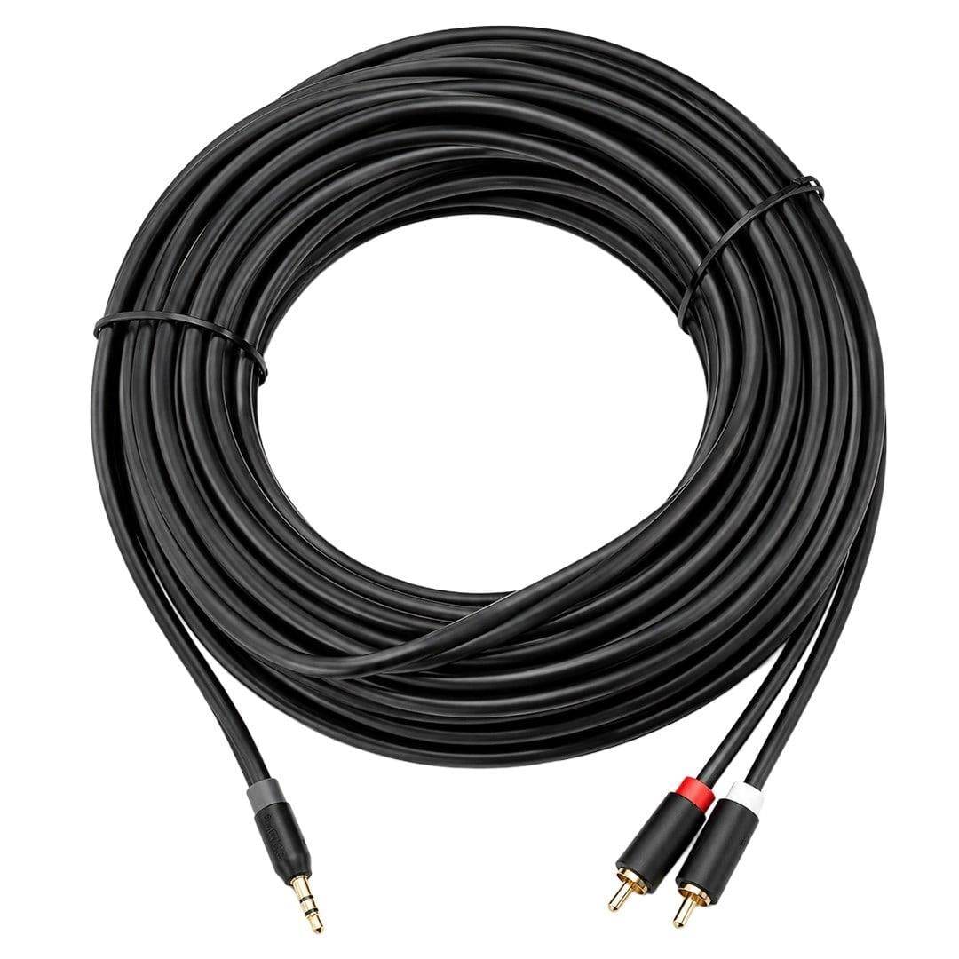 Philips SWR2110/93 30 Metre 3.5mm Stereo 2 RCA AUX Ses Kablosu Hi-Fi