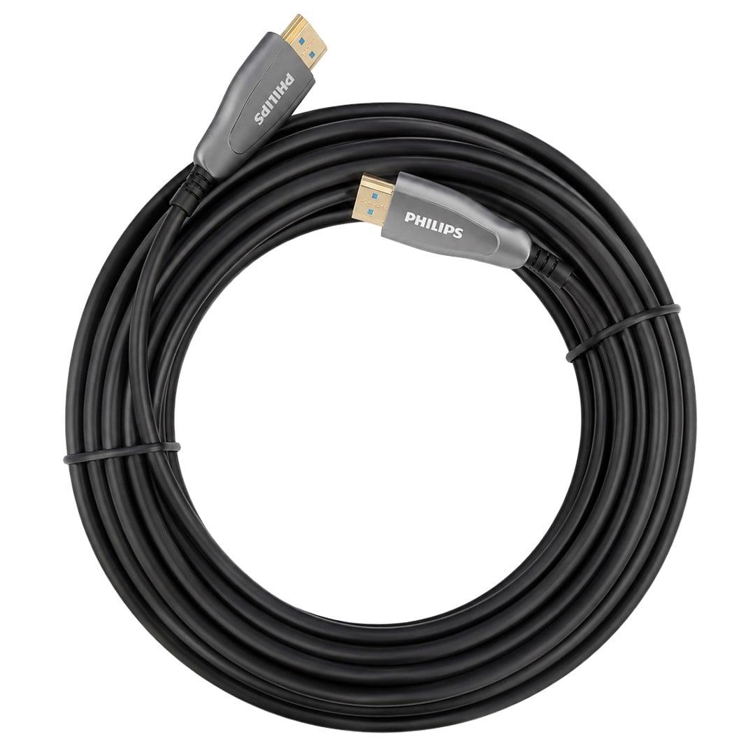 Philips SWR3019W/93 45 Metre 4K 60Hz AOC Fiber Optik HDMI Kablo Çinko Alaşım Gövde