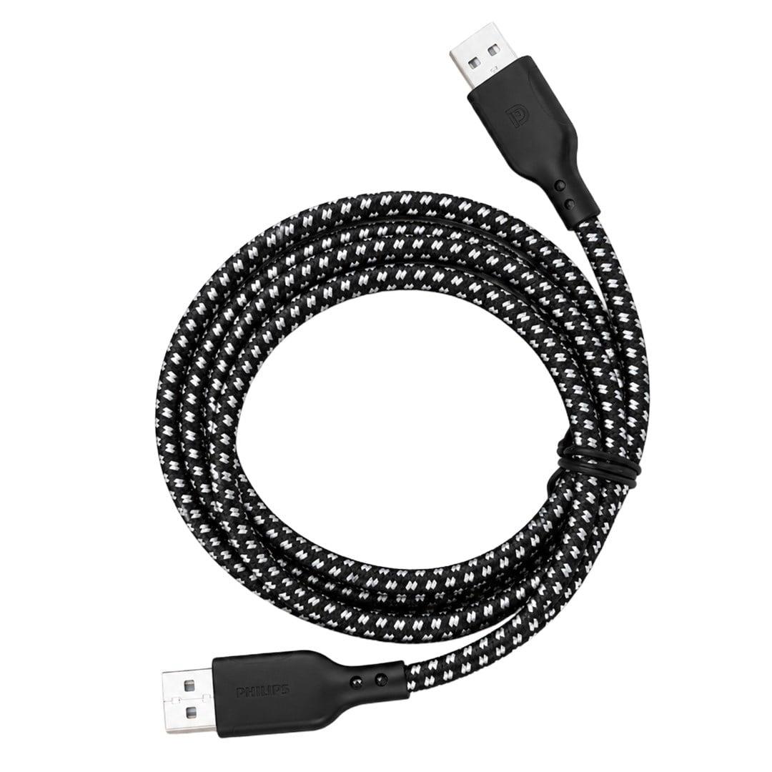 Philips SWR3139B/93 8K 60Hz DisplayPort 1.4 Kablo 3 Metre Örgülü Zırhlı Tasarım Ultra HD
