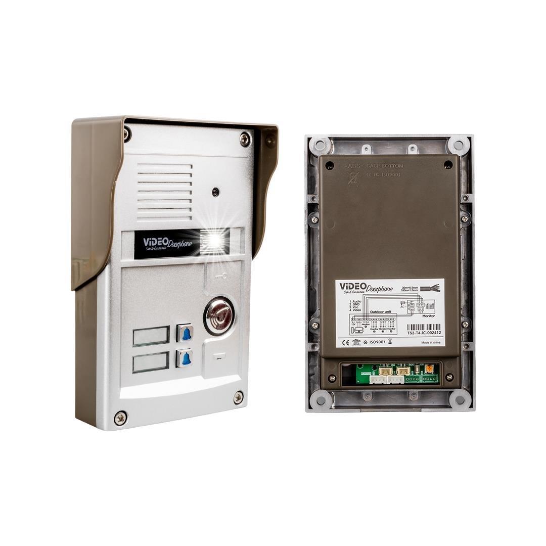 PowerMaster 37T2 2 Daire 7 NFC Destekli Görüntülü Kapı Zili Interkom Akıllı Ev Güvenliği Sistemi