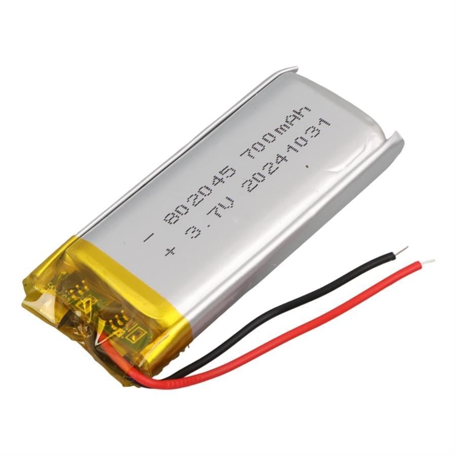 Powermaster PM-29467 3.7V 700mAh 802045 Soketsiz Lityum Polimer (Li-Po) Batarya Şarj Edilebilir Pil