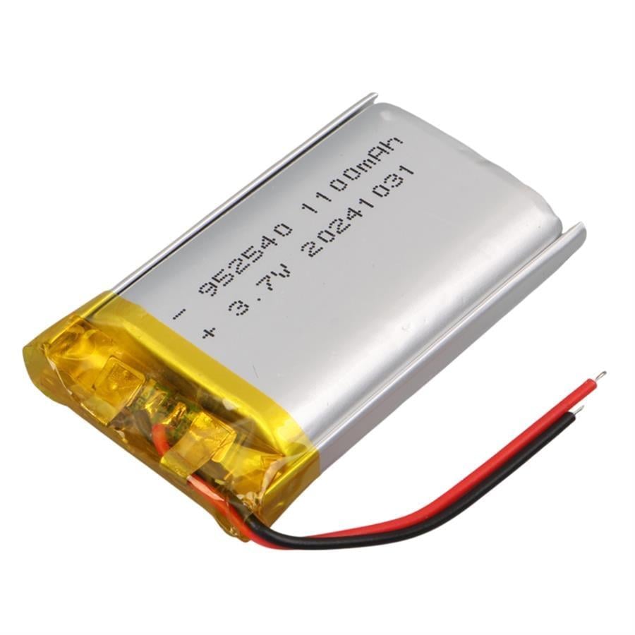 Powermaster PM-29468 3.7V 1.100mAh 952540 Soketsiz Lityum Polimer (Li-Po) Batarya Şarj Edilebilir Pil