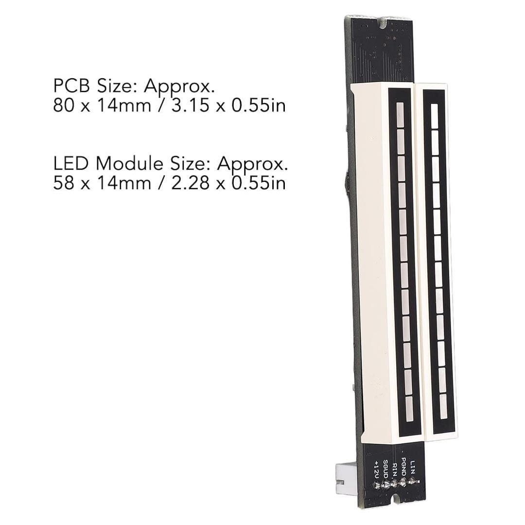 PowerMaster PM-26793 12Bit Led Müzik Seviyesi Gösterge Modülü Turuncu Kırmızı DC12Volt