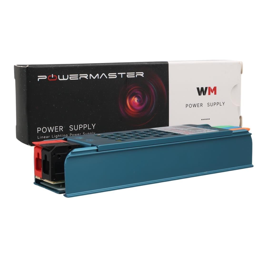 PowerMaster PM-26827 12 Volt 3 Amper 36 Watt Slim Metal Kasa Adaptör 116x35x23mm