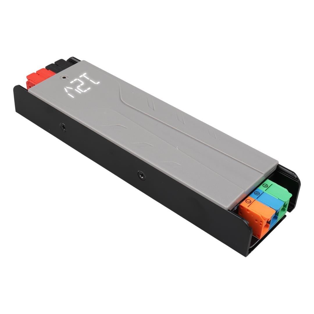 PowerMaster PM-26839 12 Volt 10 Amper 120 Watt Slim Metal Kasa Adaptör 189x51x27mm