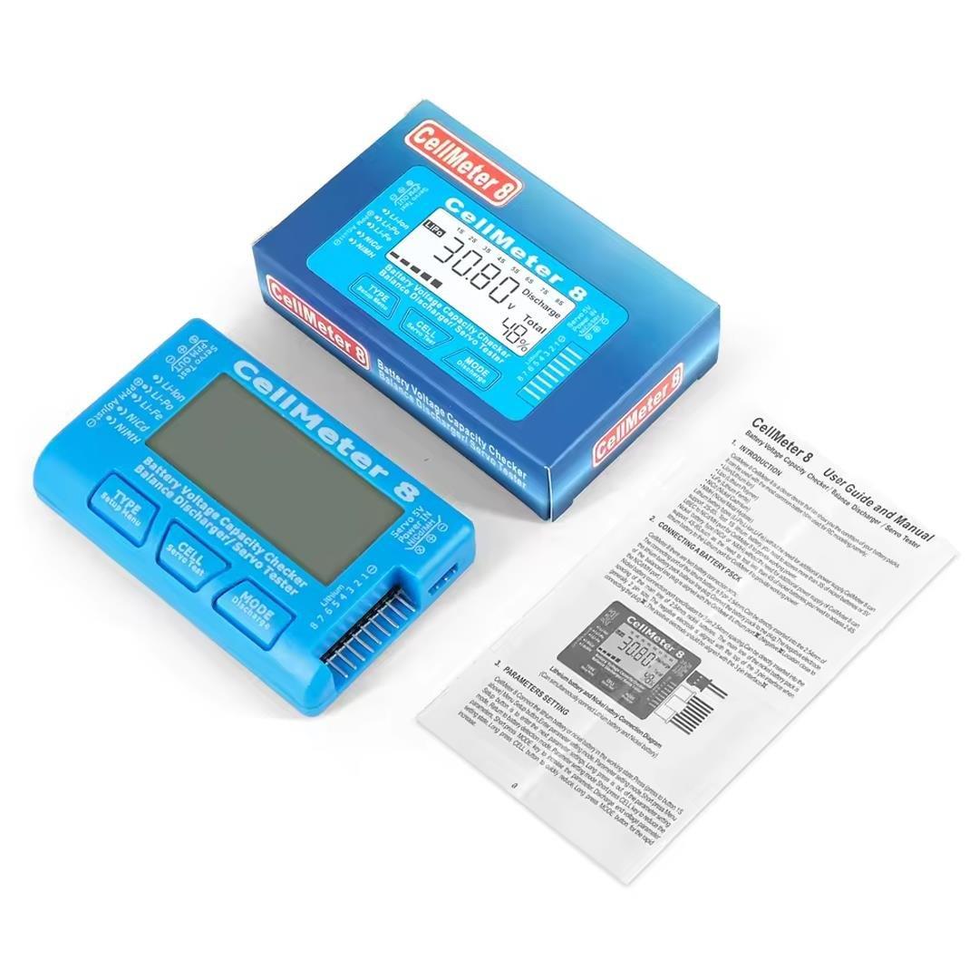 PowerMaster PM-26959 Pil Kapasite Voltaj Test Cihazı RC 1-8S Lipo Lityum NIMH