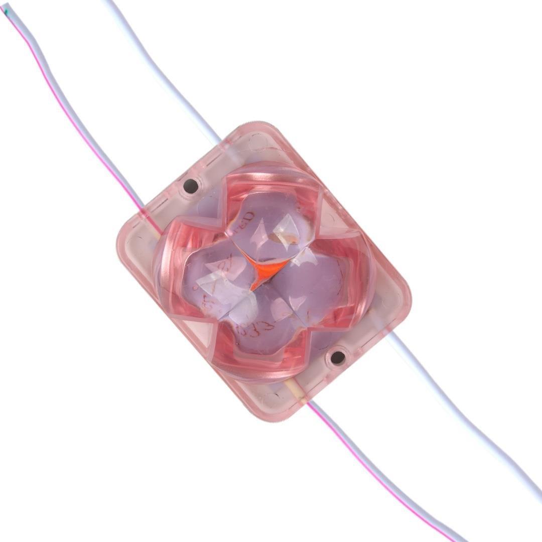 Powermaster PM-14724 12 Volt 2 Watt Pembe Sabit 4333-3030 Modül Led 43x33x28mm