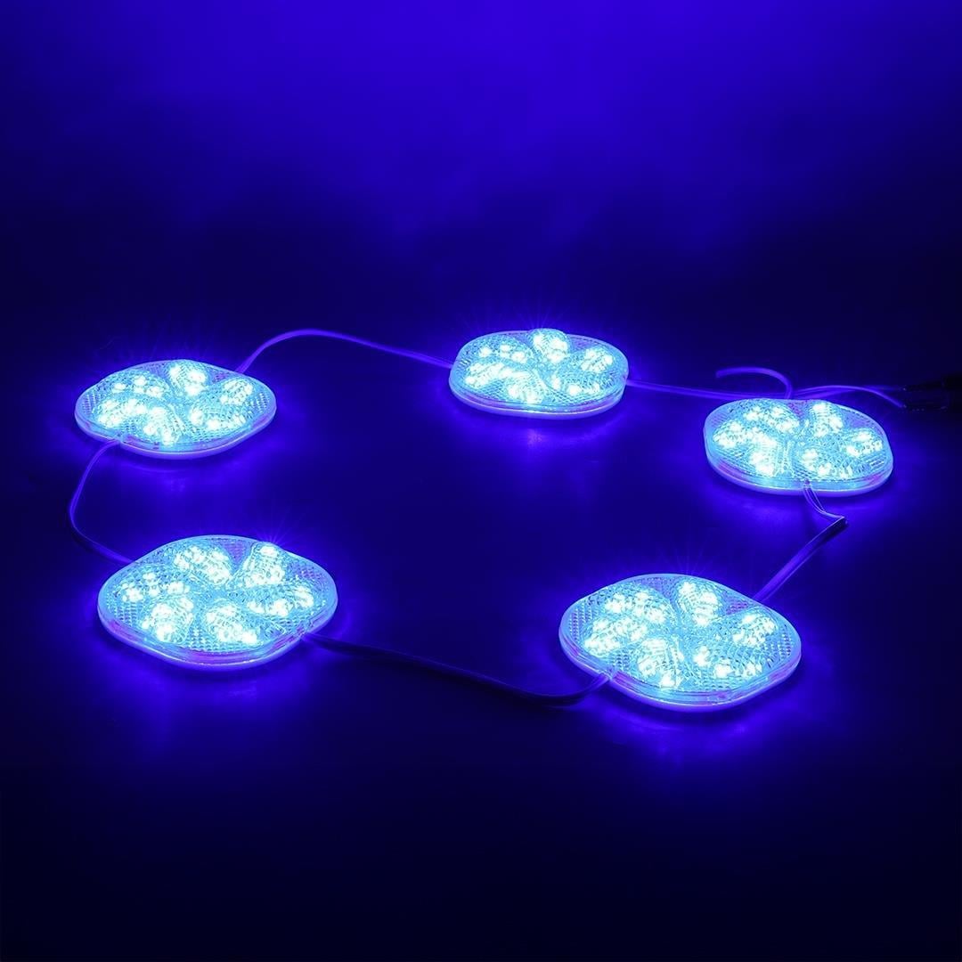 PowerMaster PM-14706 12 Volt 3 Watt Mavi Sabit 6565-2835 Modül Led 65x65x12mm