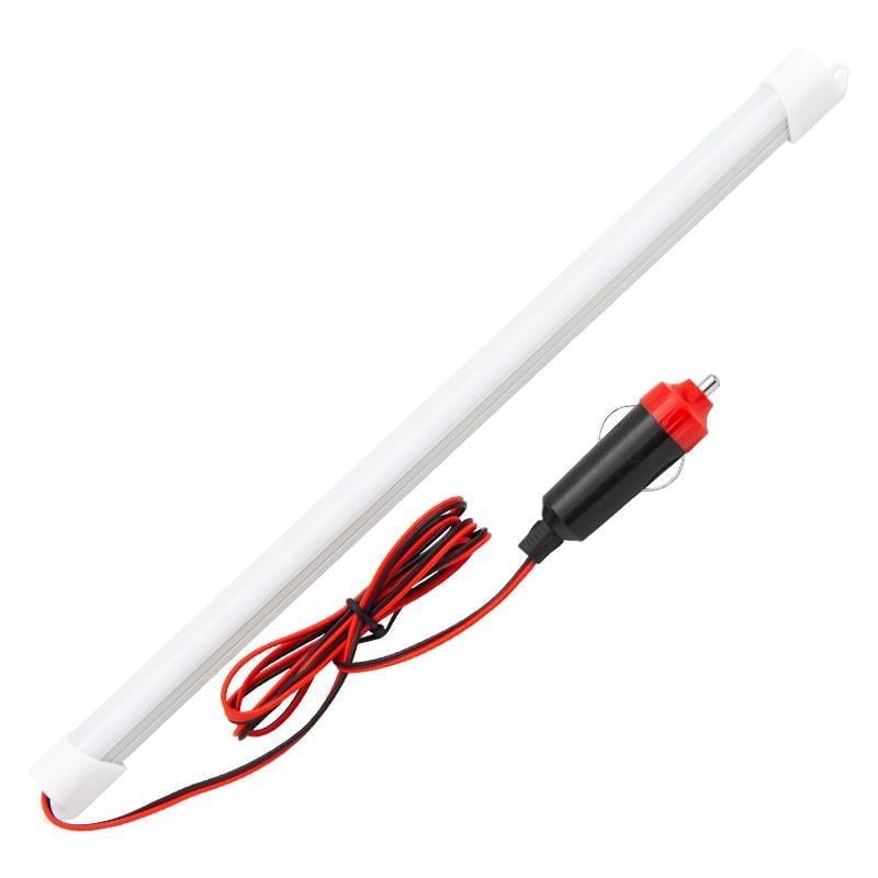 Powermaster PM-11048 12V 5W Çakmaklık Soketli Mat Kapaklı 30 cm LED Bar Lamba (6500K Beyaz)