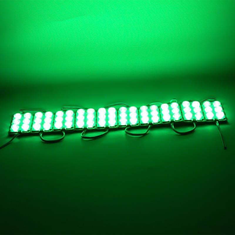 Powermaster 24 Volt 3 Watt Yeşil 3030 Modül Led 75*40