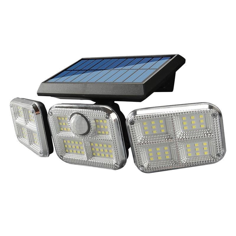 Powermaster FL-1727 Sensörlü 3 Çalışma Modlu 120 Smd Ledli Solar Duvar Bahçe Lambası