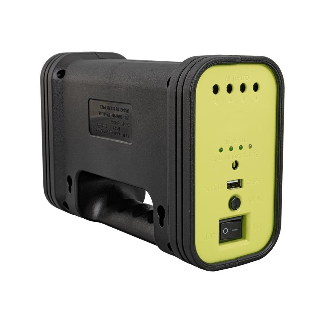 Powermaster GD-12 Akülü Solar Panelli 3 Ampullü Solar Işıldak Fener