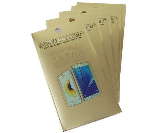Powermaster Kırılmaz Cep Telefonu Ekran Koruyucu Aynalı Ön Cam Samsung S4