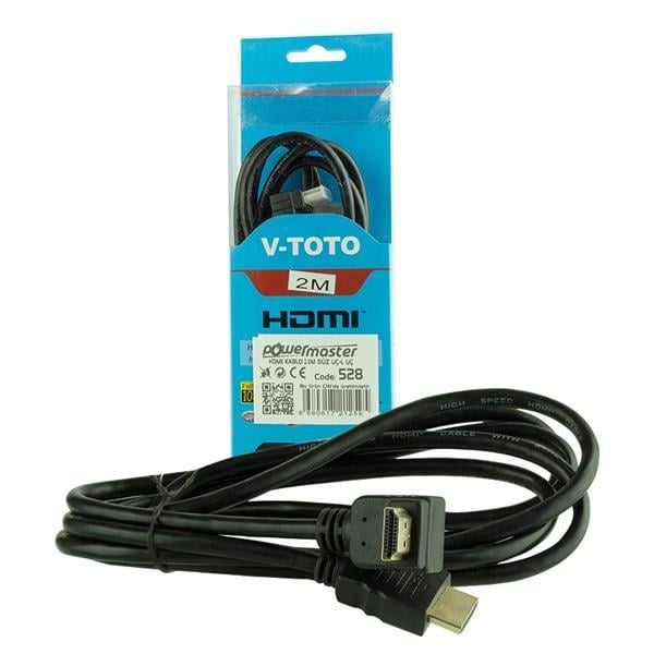 Powermaster L Uçlu HDMI Kablo 1.5 Metre
