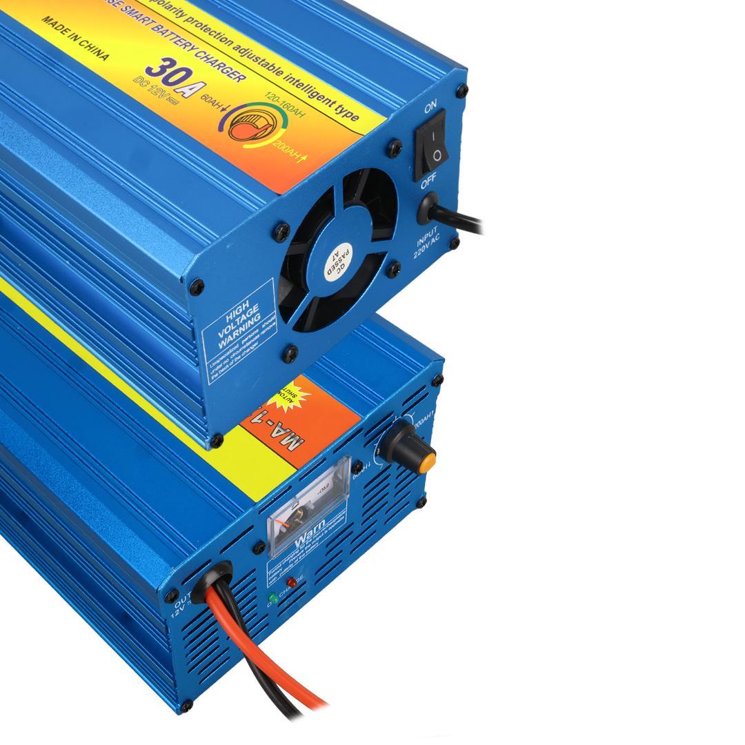 Powermaster MA-1230A 12 Volt - 30 Amper Dört Fazlı Akıllı Akü Şarj Cihazı