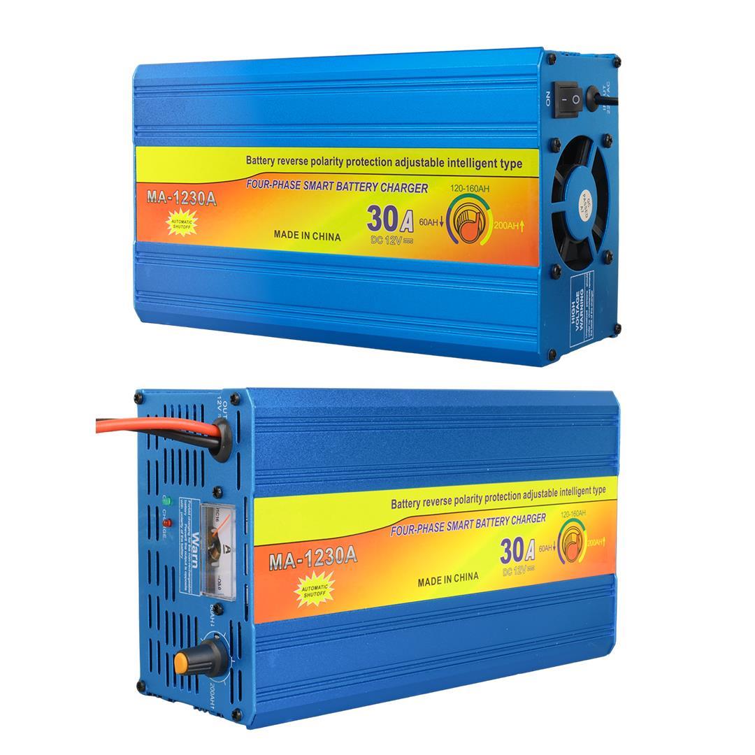 Powermaster MA-1230A 12 Volt - 30 Amper Dört Fazlı Akıllı Akü Şarj Cihazı