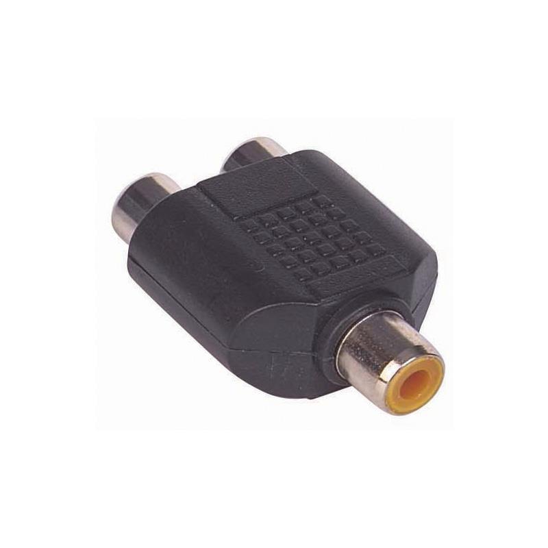 Powermaster PM-1097 1 Rca Dişi -2 Rca Dişi Çevirici Jack