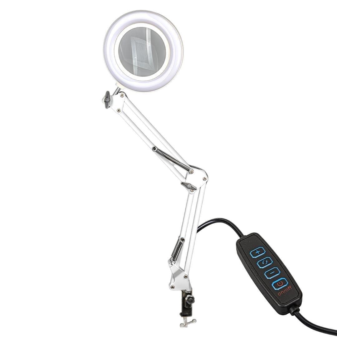 Powermaster PM-2059 - 3 Diopter Masa Üstü Ledli Akrobat Büyüteç