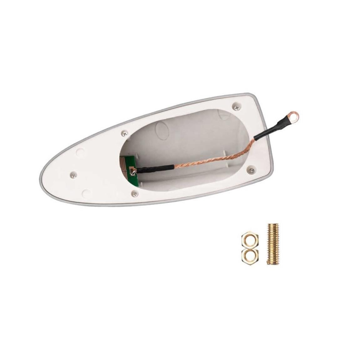 Powermaster PM-21806 Balık Sırtı Oto Radyo FM Anteni Siyah Aerodinamik Tasarım