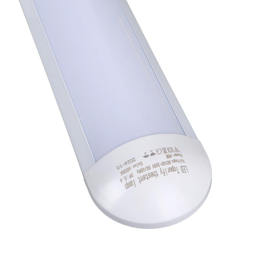 Powermaster PM-24961 120 Cm 40 Watt 6500K 220 Volt Beyaz Tekli Led Bant Armatür