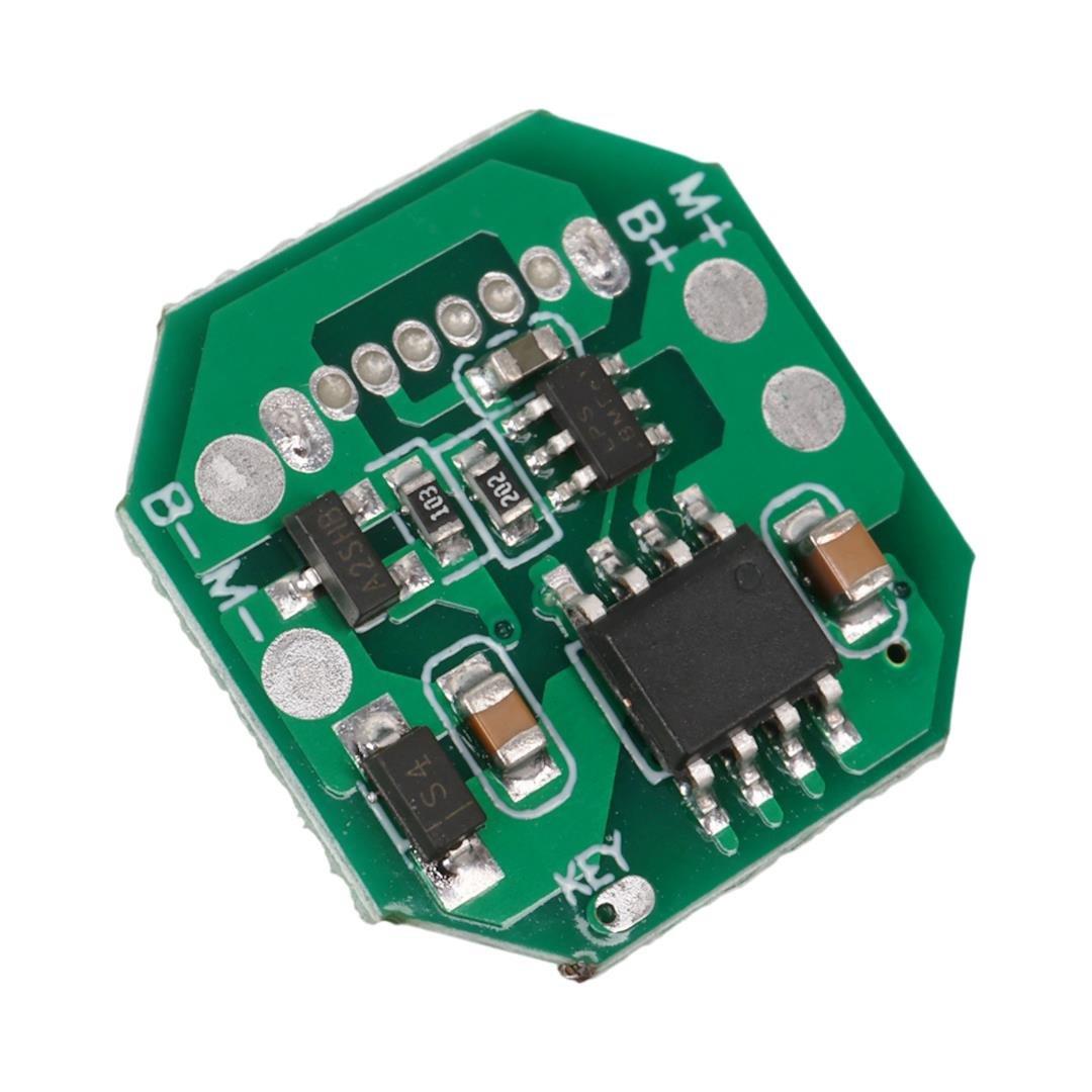 Powermaster PM-28746 Type-C Girişli Lityum Batarya Şarj ve Koruma Modülü Buton Kontrollü El Feneri Devresi