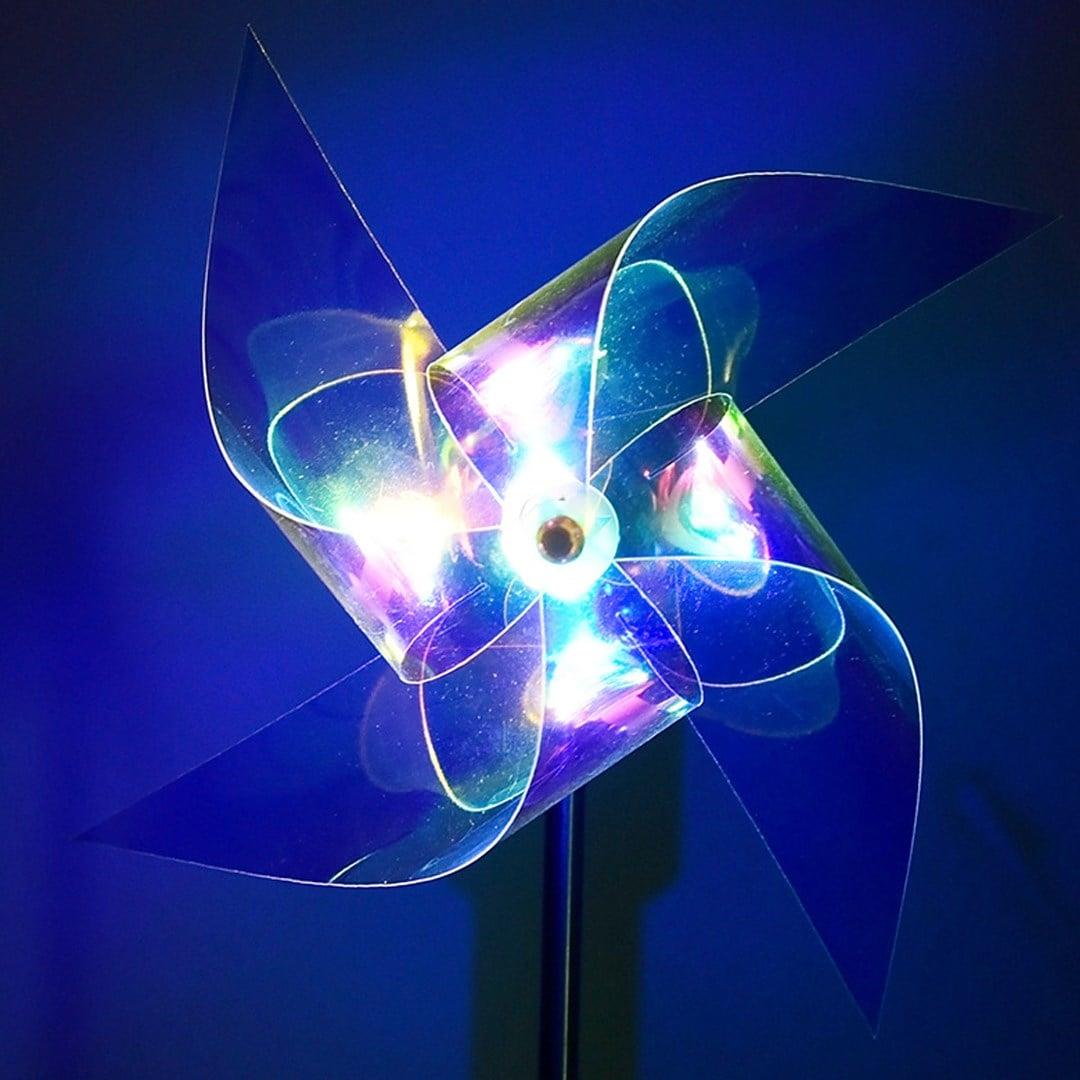 Powermaster PM-29310 Dc 5 Volt Solar Rüzgar Gülü Led Bahçe Aydınlatma 2li Paket