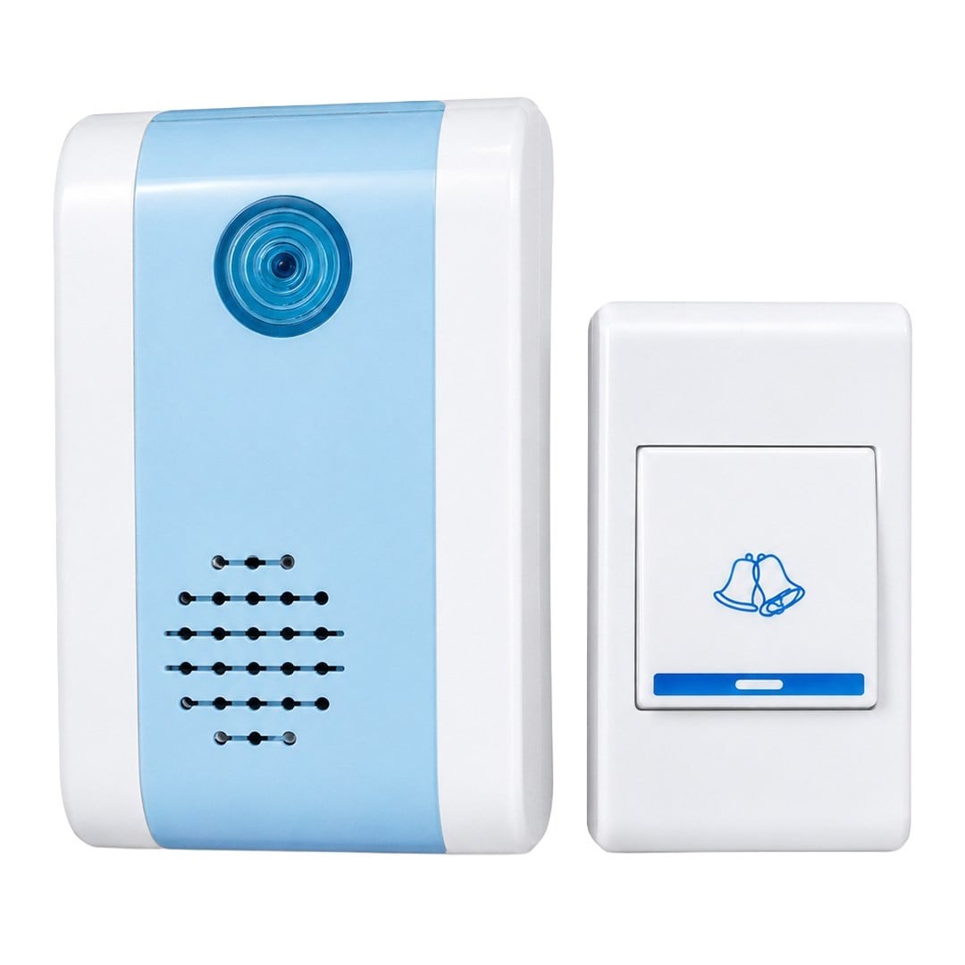 Powermaster PM-2936 Kablosuz Uzaktan Kumandalı Işıklı Kapı Zili (50 Metre Menzil, 32 Melodi)