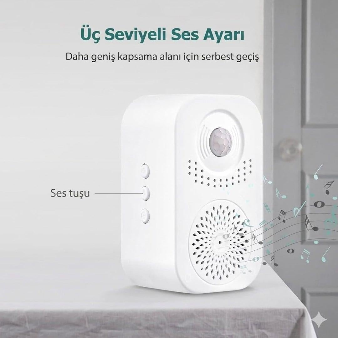 Powermaster PM-29670 Dc 5V Şarjlı Sesli İkaz Akıllı Kapı Sensörü