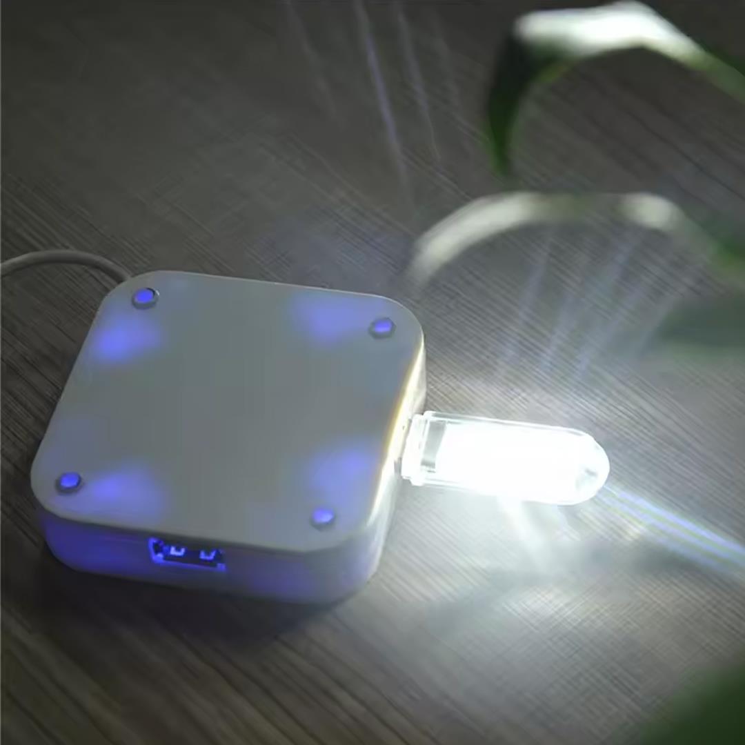 Powermaster PM-34390 Flash Bellek Görünümlü Taşınabilir 3 Led Beyaz Işık Usb Gece Lambası