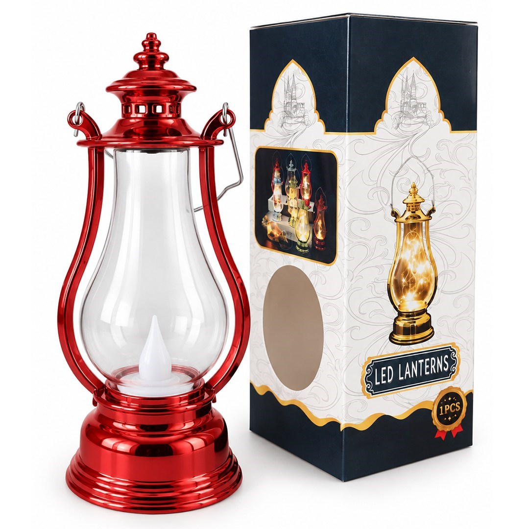 Powermaster PM-38887 Nostaljik LED Mini Gaz Lambası Tasarımlı Pilli Dekoratif Aydınlatma