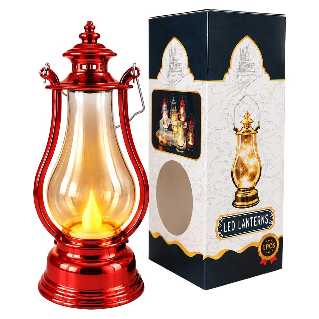 Powermaster PM-38887 Nostaljik LED Mini Gaz Lambası Tasarımlı Pilli Dekoratif Aydınlatma