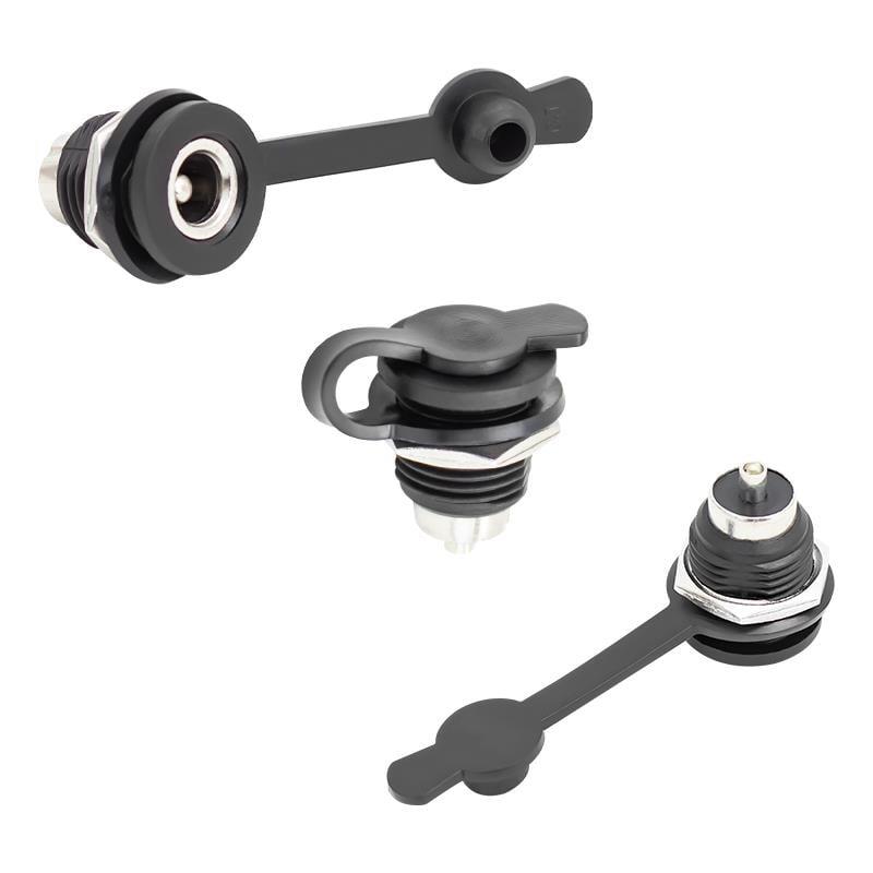 Powermaster Suya Dayanıklı Siyah Adaptör Şase 5.5x2.5 Uç