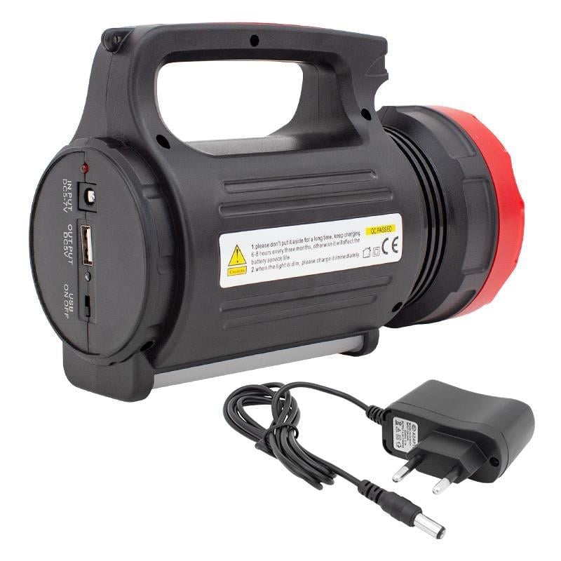 Powermaster Yajia YJ-2895U 5 Watt 20 Smd Ledli 3 Modlu Usbli Şarjlı El Feneri