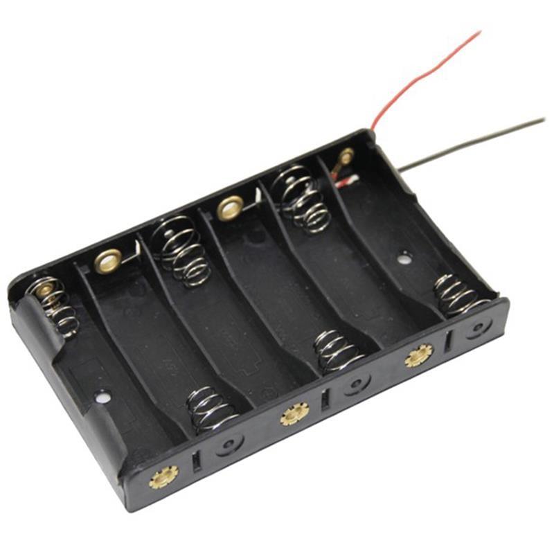 Powermaster Yan Yana 6lı AA Pil Yuvası (IC-234B)