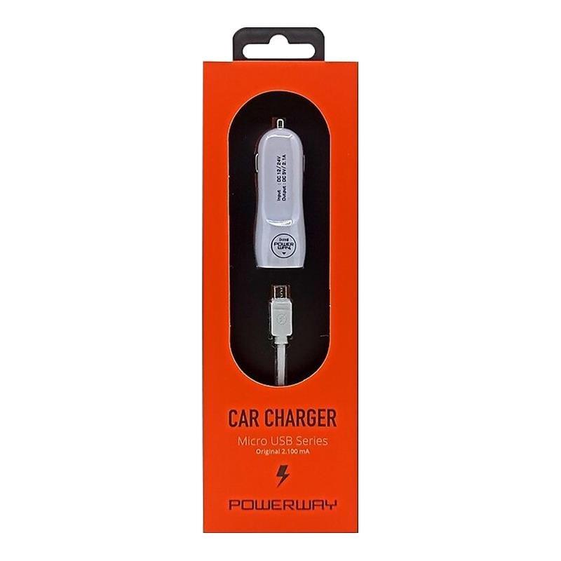 Powerway 3.1A Micro Usb Araç Çakmaklık Şarj Aleti X233