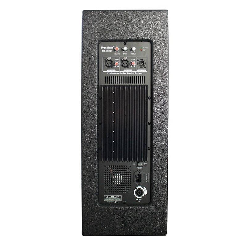 Pro-Main MS-1012GA 500 Watt 30 Cm Aktif Ahşap Kabin Hoparlör