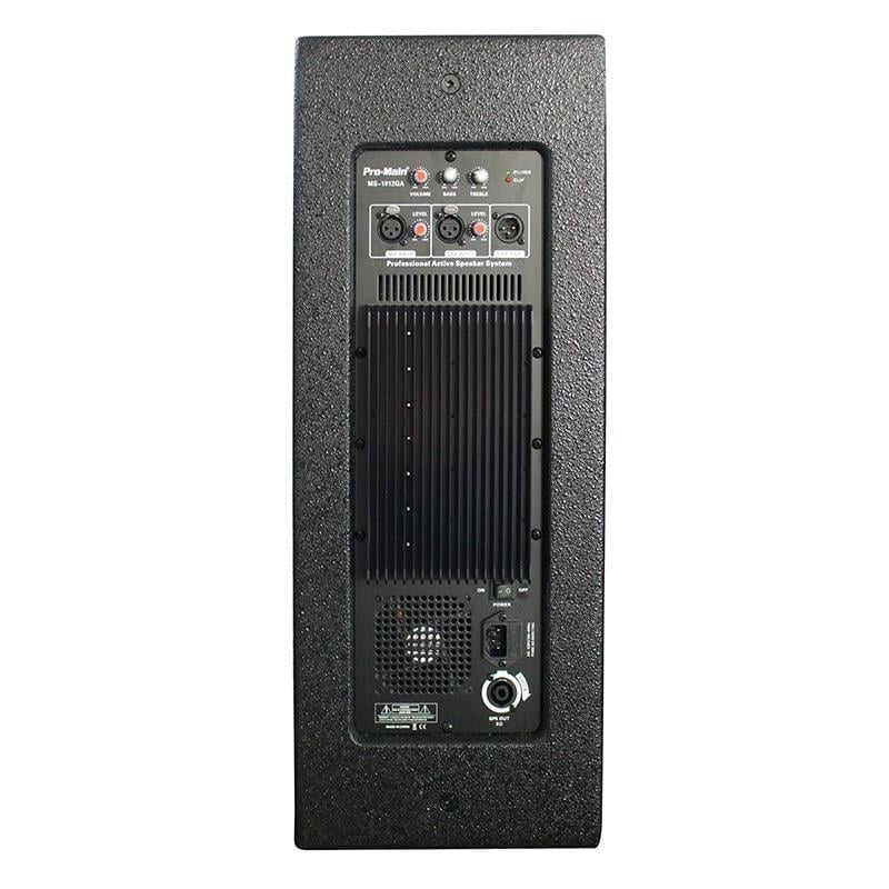 Pro-Main MS-1012GA 500 Watt 30 Cm Aktif Ahşap Kabin Hoparlör