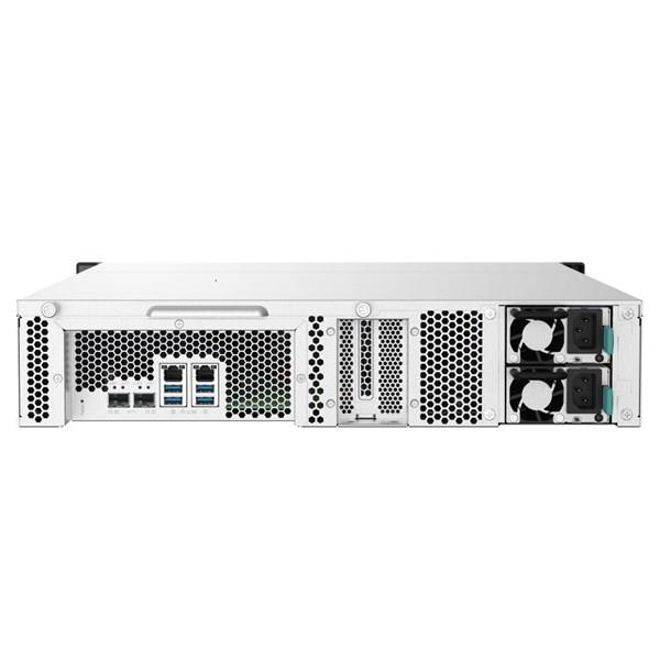 QNAP 12diskli Alpine AL324 QC-4GB RAM-2-10GbE SFP+ Rack Nas Server TS-1232PXU-RP