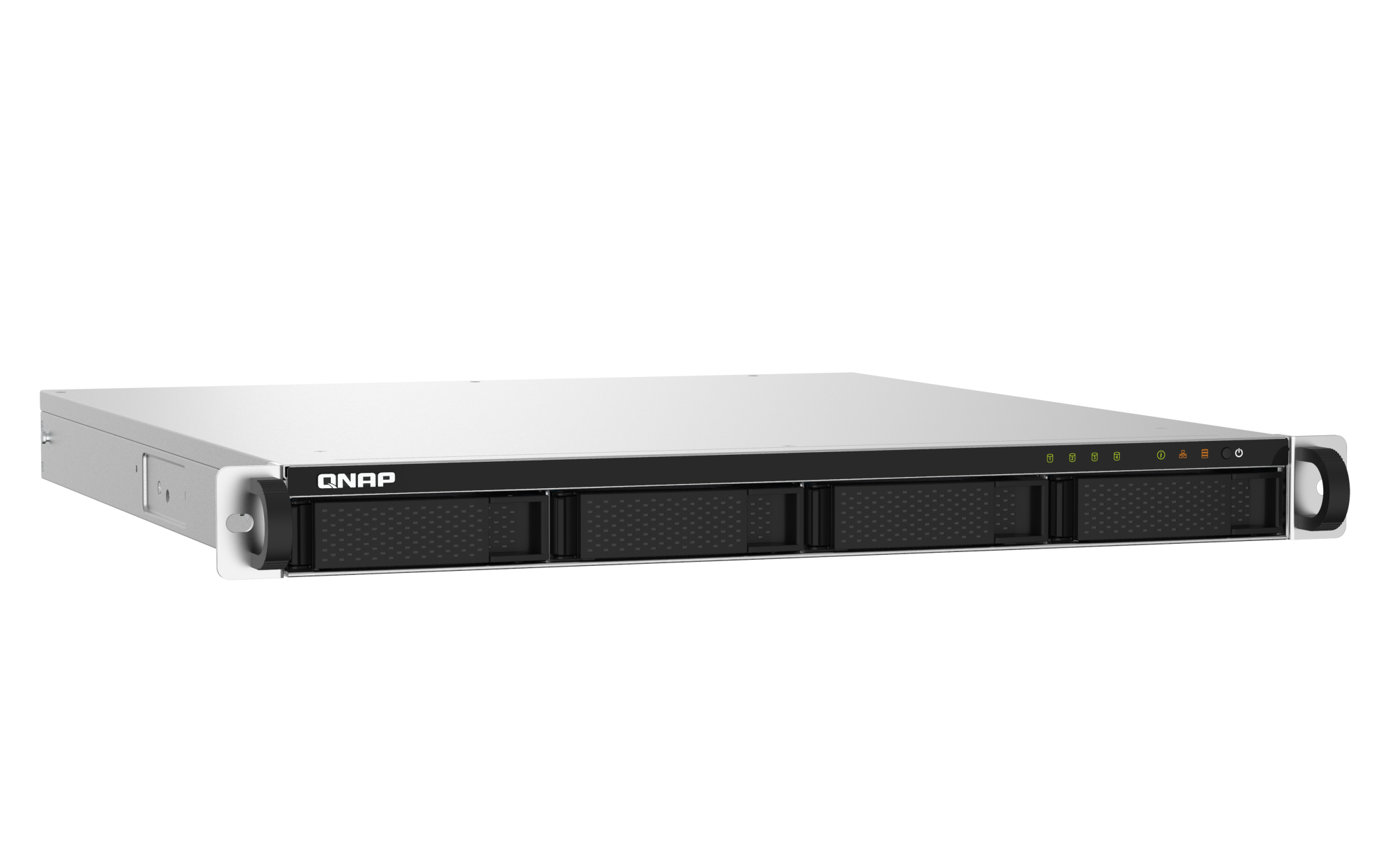 QNAP 4diskli ARM QC AL324-2GB RAM-10GbE SFP+ Rack Nas Server Redundant Power TS-432PXU-RP