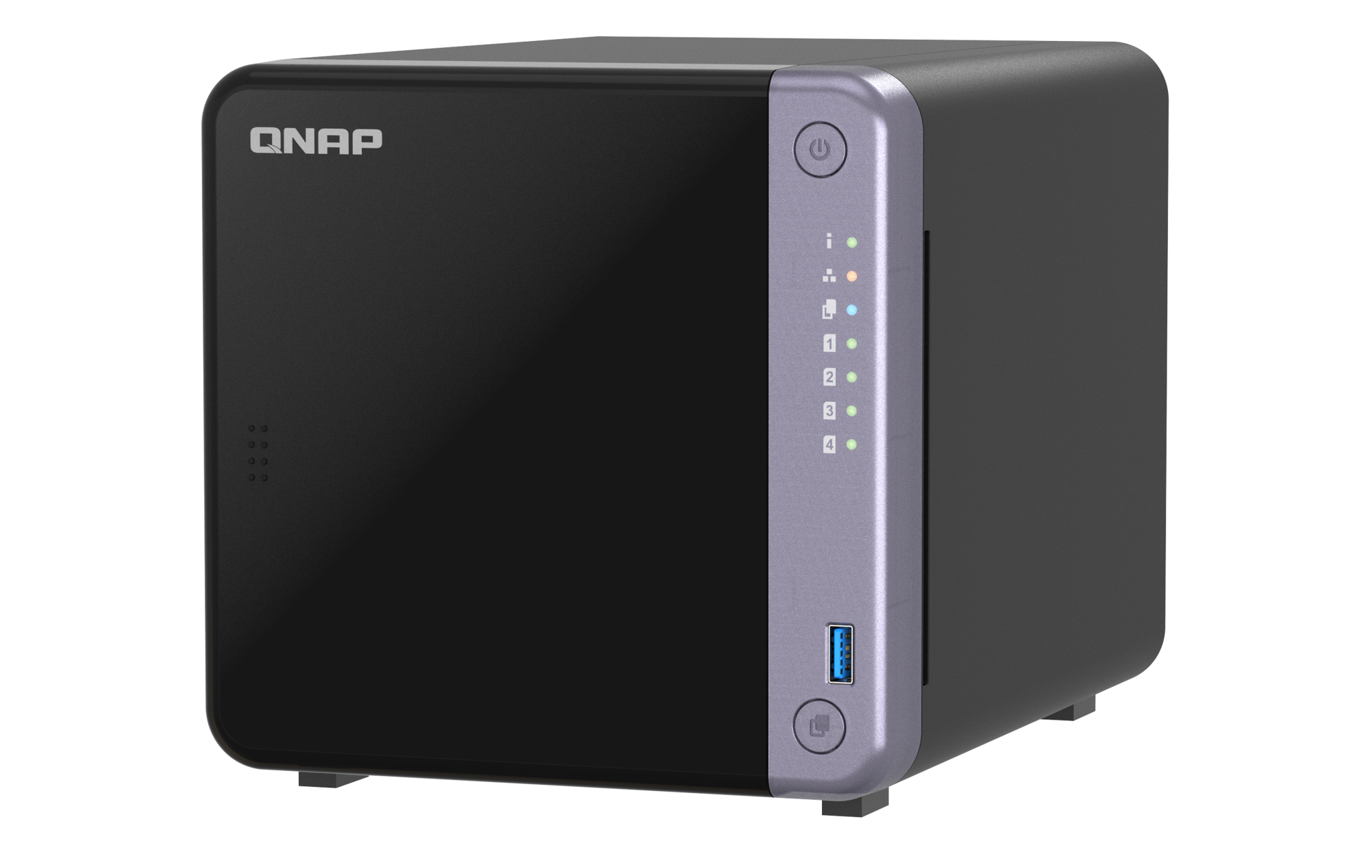 QNAP 4diskli Alpine AL524 QC-4GB RAM-10GbE SFP+ Nas Server TS-432X-4G